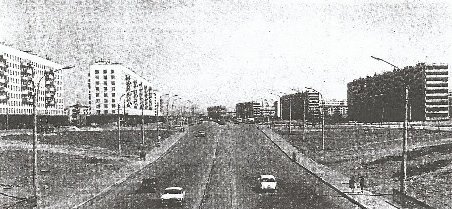 проспект Славы 1971 год