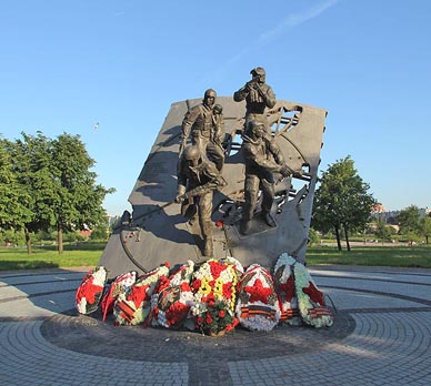 Monument to the Special Forces soldiers