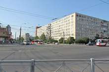 Пересечение улиц Купчинской и Ярослава Гашека