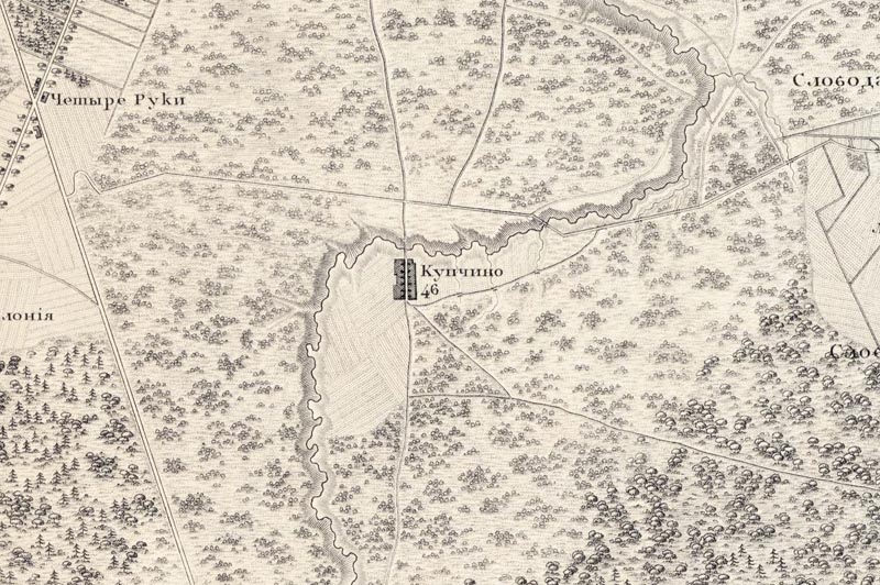 Карта 1817 года